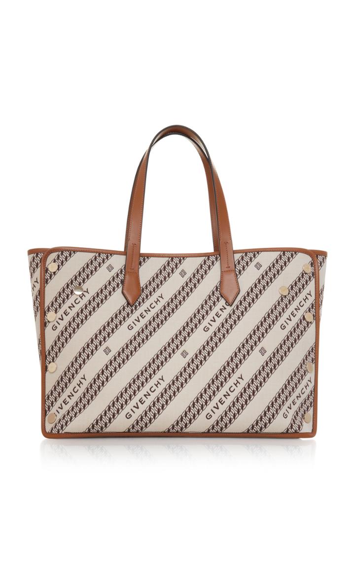Givenchy Bond Medium Logo-jacquard Canvas Shopper Tote