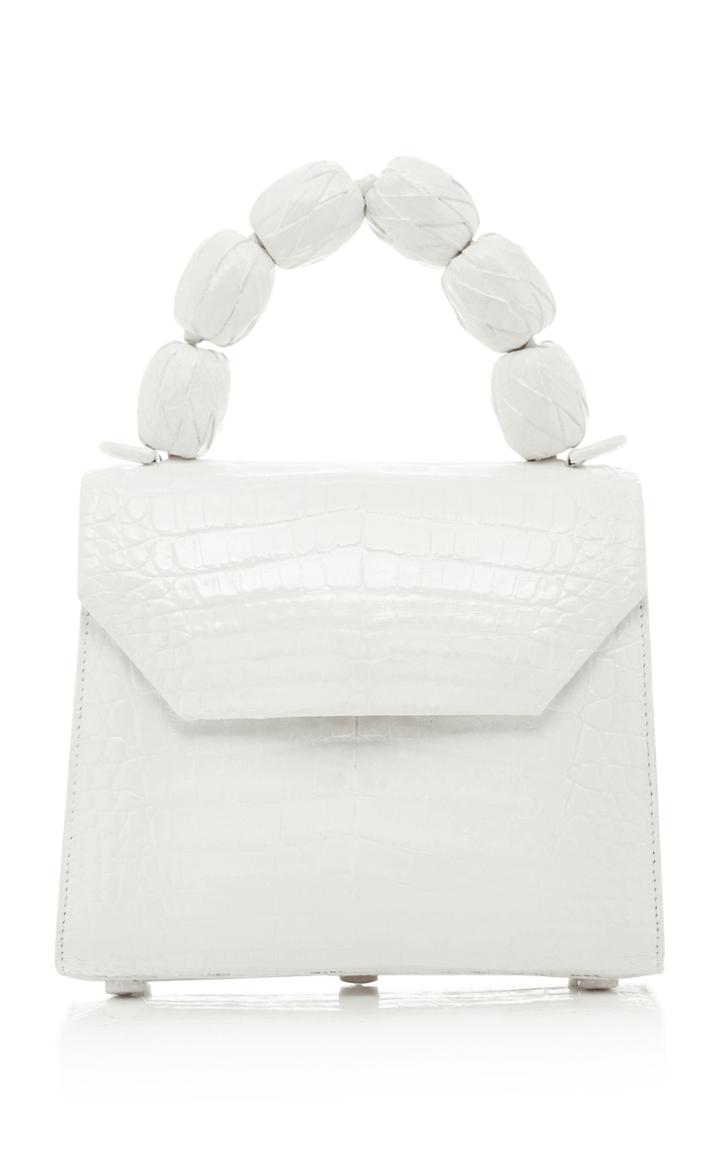 Nancy Gonzalez M'o Exclusive Lilly Small Fiesta Handle Crocodile Bag
