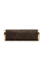 Hunting Season Roll Embroidered Satin Clutch