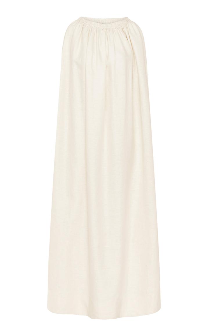 Matteau Cocoon Linen And Cotton-blend Maxi Dress