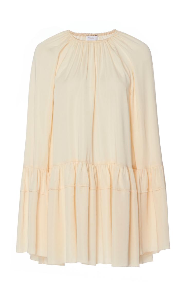 Moda Operandi Rosetta Getty Ruffle Sleeve Top Size: 0