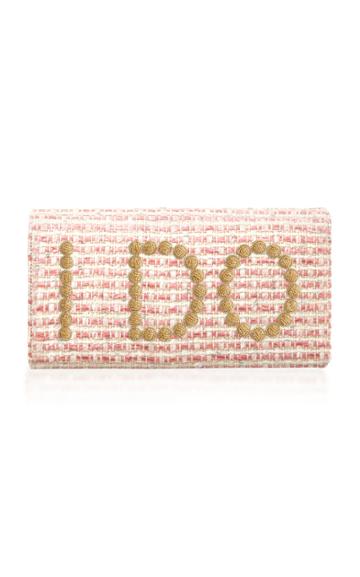 Preciously Paris I Do Tweed Clutch