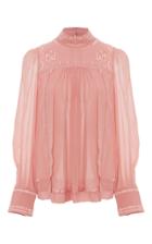 Isabel Marant Maeva Mock Neck Blouse
