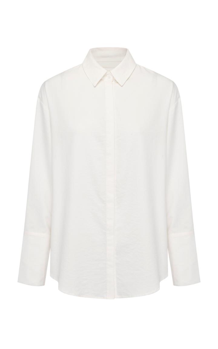 Moda Operandi Harris Tapper Kate Oversized Stretch-cotton Poplin Shirt