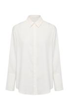 Moda Operandi Harris Tapper Kate Oversized Stretch-cotton Poplin Shirt