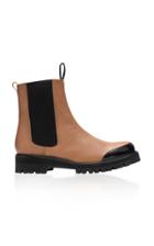 Flattered Sally Rubber-trimmed Leather Boots