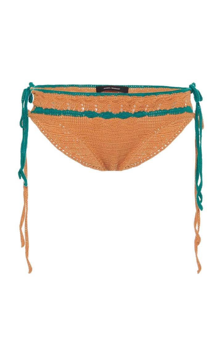 Moda Operandi Isabel Marant Dotty Cotton Bikini Bottoms Size: 32