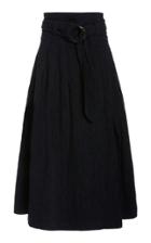 Moda Operandi Mara Hoffman Esperanza Wrap-effect Cotton-blend Skirt