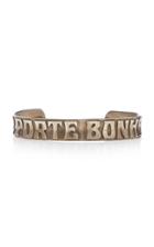 Marlo Laz Je Porte Bonheur Silver Cuff