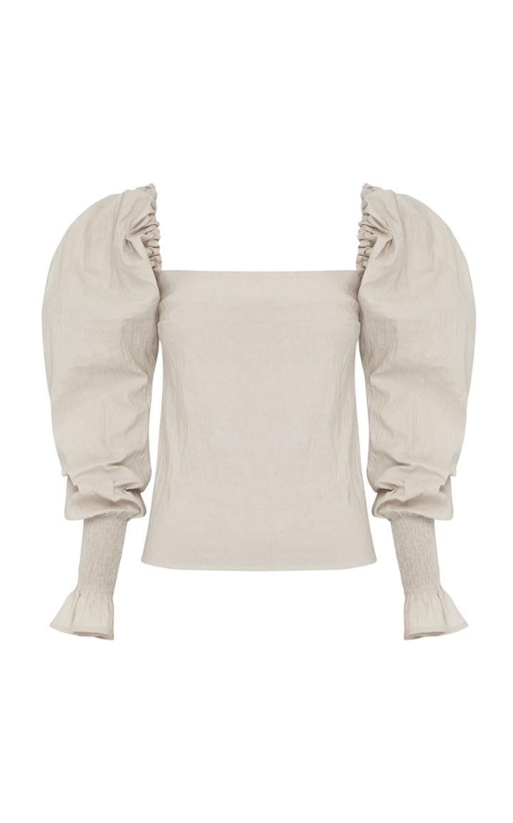 Anna Quan Marta Cotton-blend Poplin Top