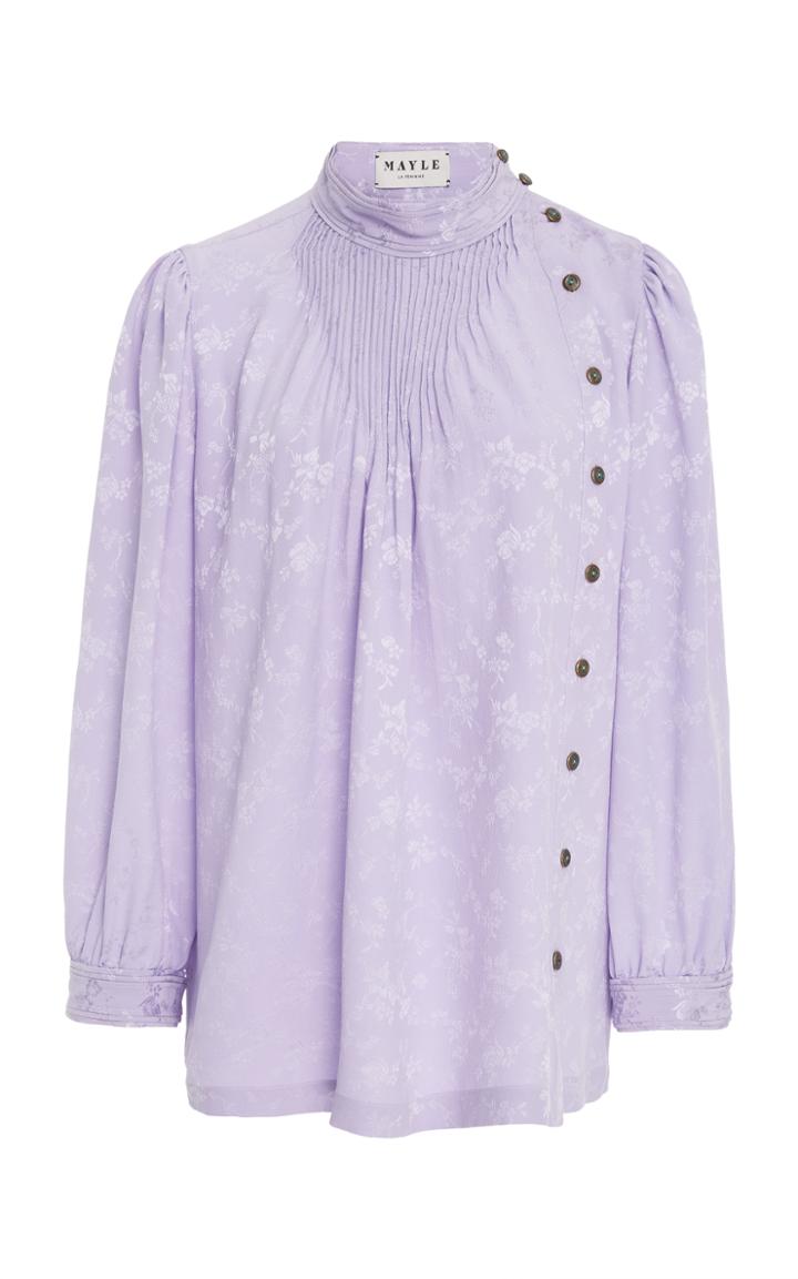 Maison Mayle Eyelet Dovima Blouse