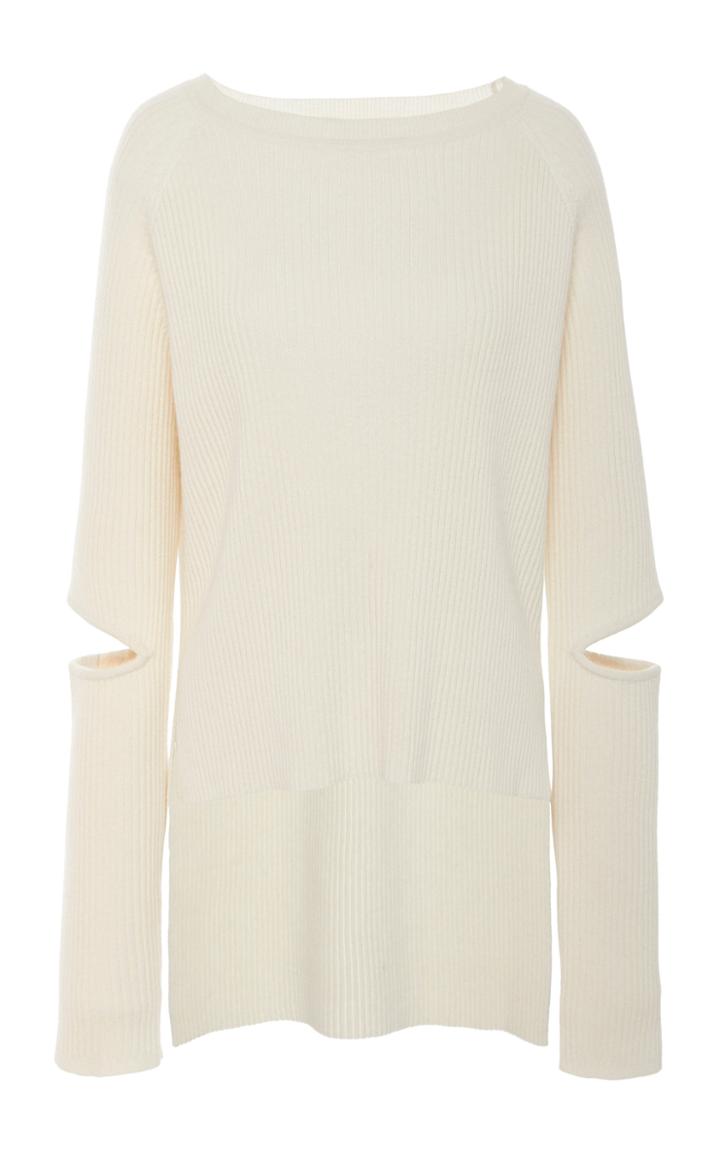 Live The Process Cut Out Sweater