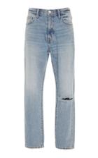 Current/elliott Vintage Cropped High-rise Slim-leg Jeans