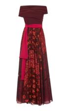 Etro Off The Shoulder Floral Gown