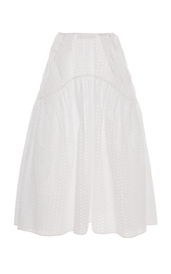 Moda Operandi Cecilie Bahnsen Lilly Broderie Skirt