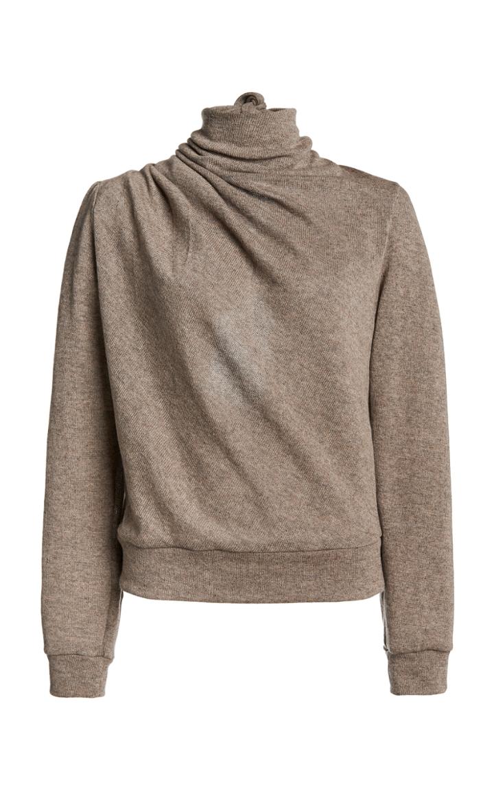 Moda Operandi Johanna Ortiz No Te Vayas Knit Draped Top