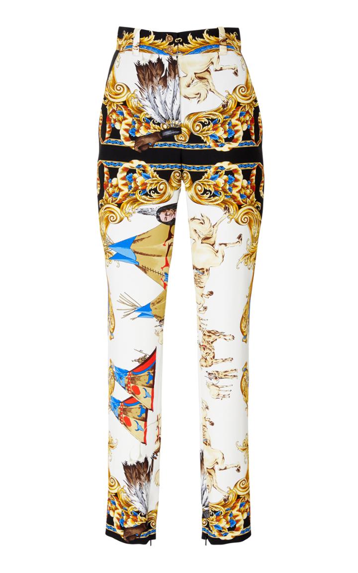 Versace High Waisted Pants