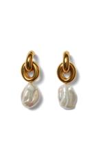 Lizzie Fortunato Perla Gold-plated Pearl Earrings