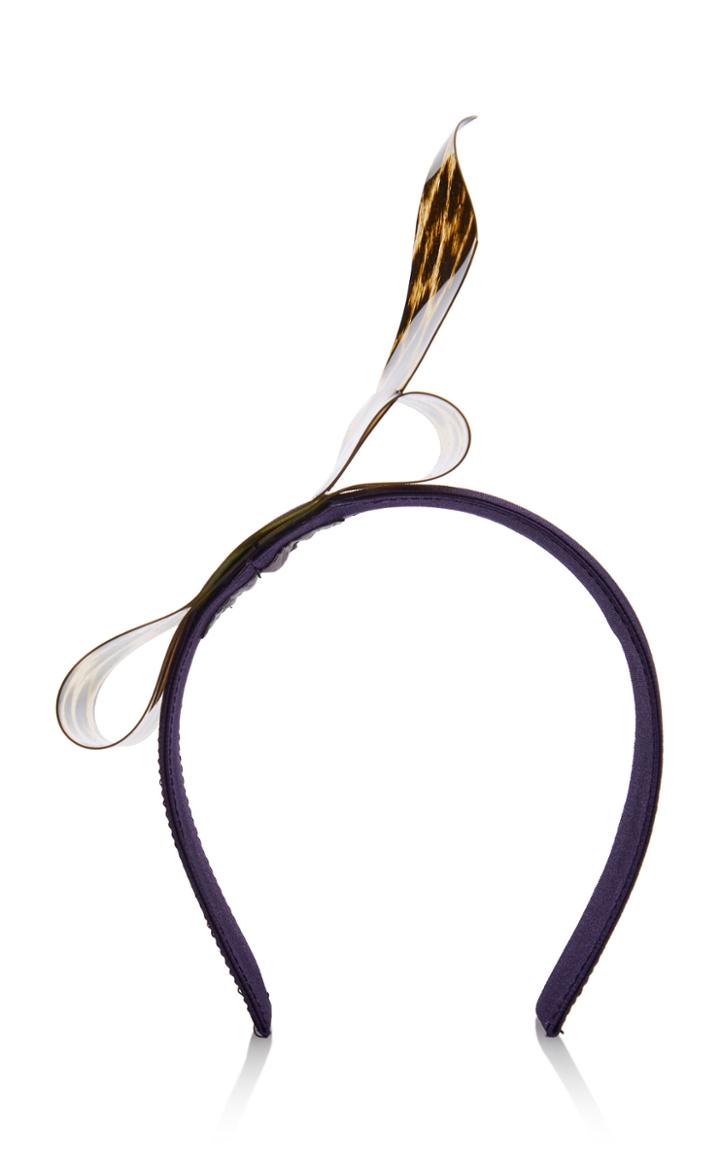 Lola Hats Ice Maiden Embellished Grosgrain Headband