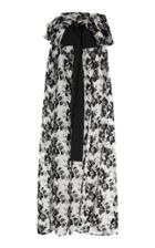 Moda Operandi Brock Collection Floral-printed Bow-detailed Maxi Dress Size: 0