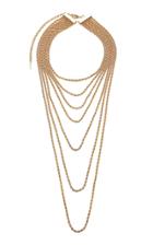 Fallon Gold-plated Brass Layered Necklace