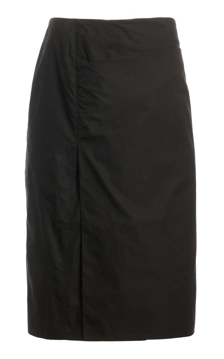 Lemaire Pleated Cotton Knee-length Skirt