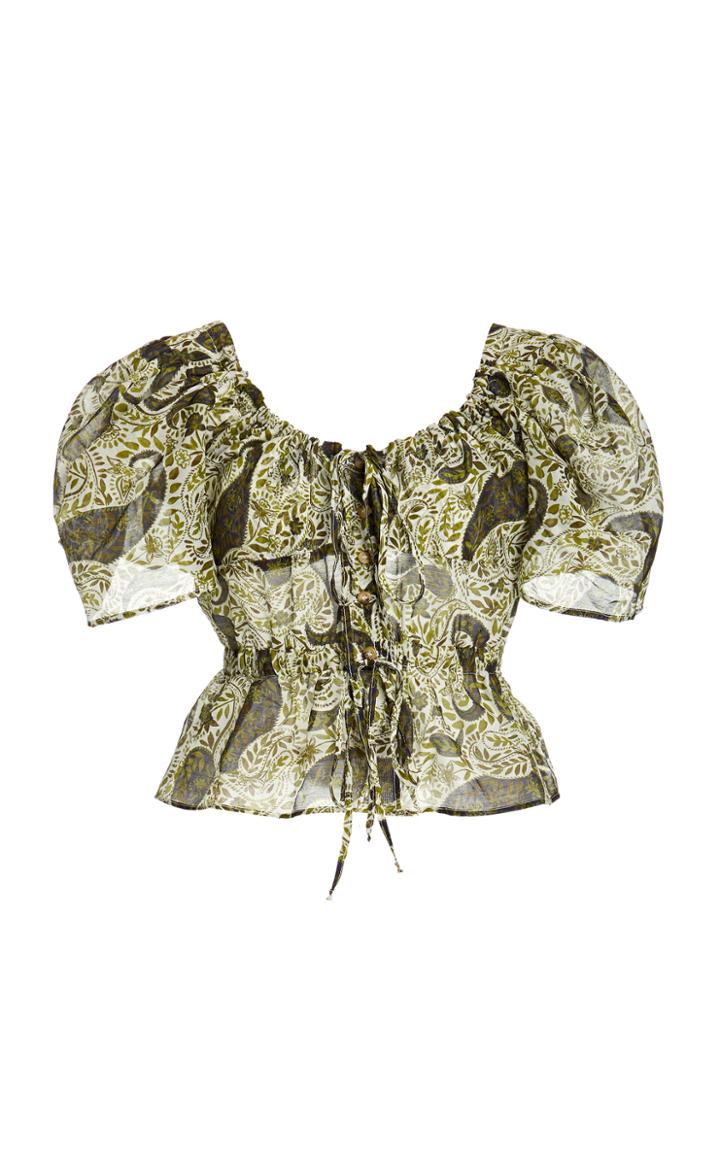 Moda Operandi Ciao Lucia Ezio Cotton Top