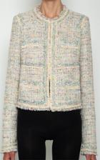 Moda Operandi Giambattista Valli Stitched Tweed Jacket