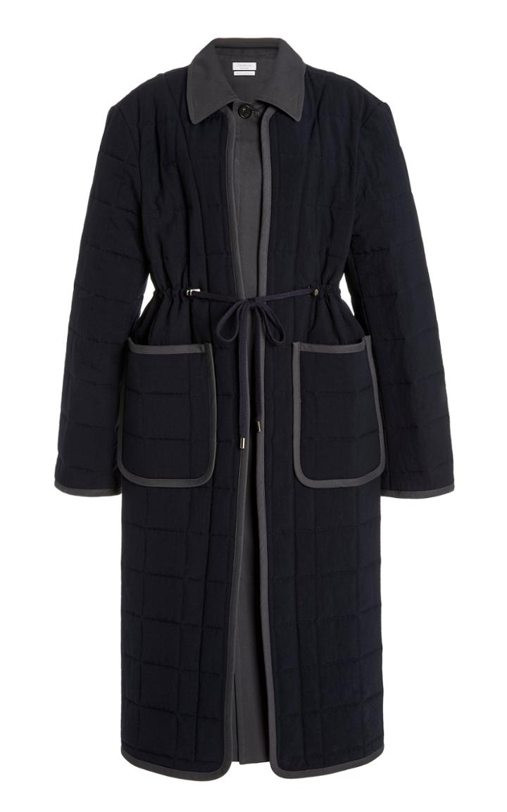 Moda Operandi Deveaux Eden Quilted Nylon Layered-effect Coat