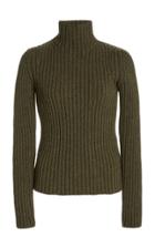 Moda Operandi Michael Kors Collection Ribbed-knit Cashmere Turtleneck Sweater