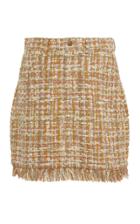 Amur Luann Tweed Mini Skirt