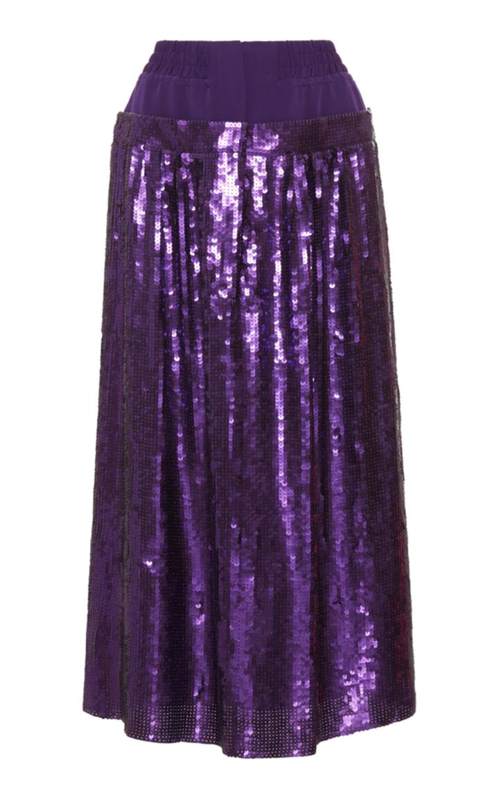 Tibi Sequins Full Skirt