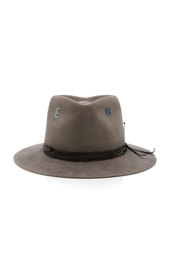 Nick Fouquet Kane Embroidered Felt Hat