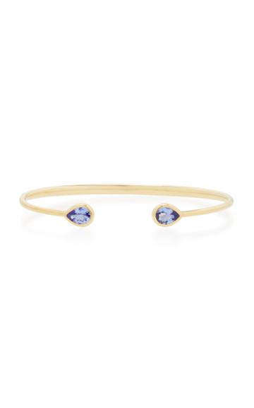 Aya Chirundu 18k Gold Tanzanite Cuff