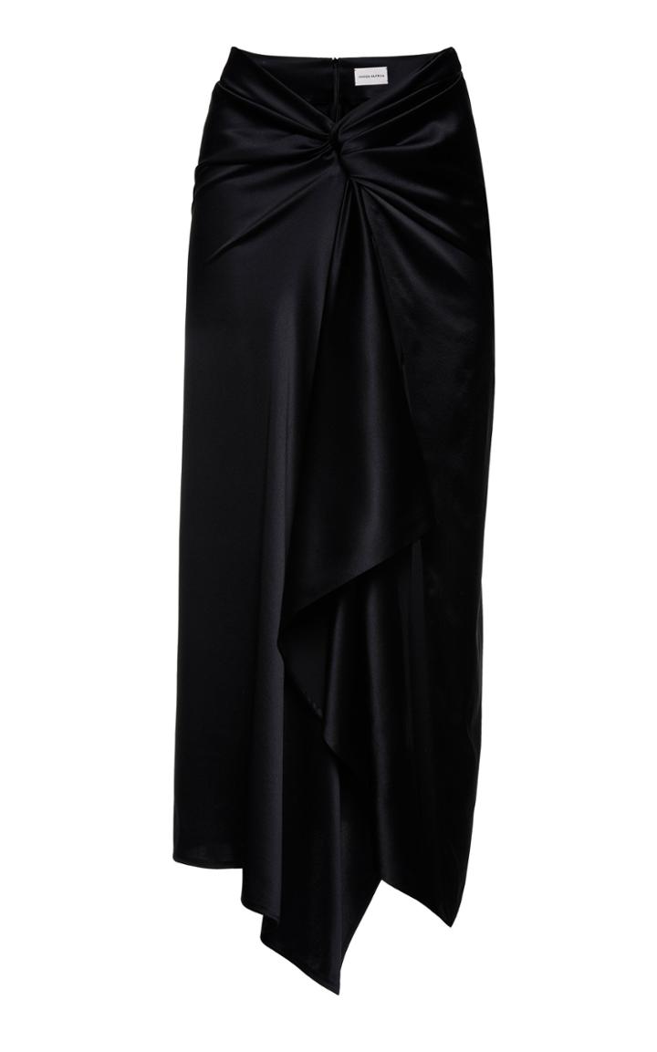 Moda Operandi Magda Butrym Nancy Silk-blend Pareo-style Skirt Size: 34