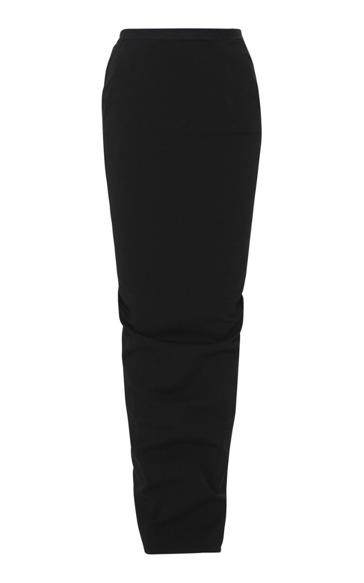 Rick Owens Stretch-crepe Pillar Skirt