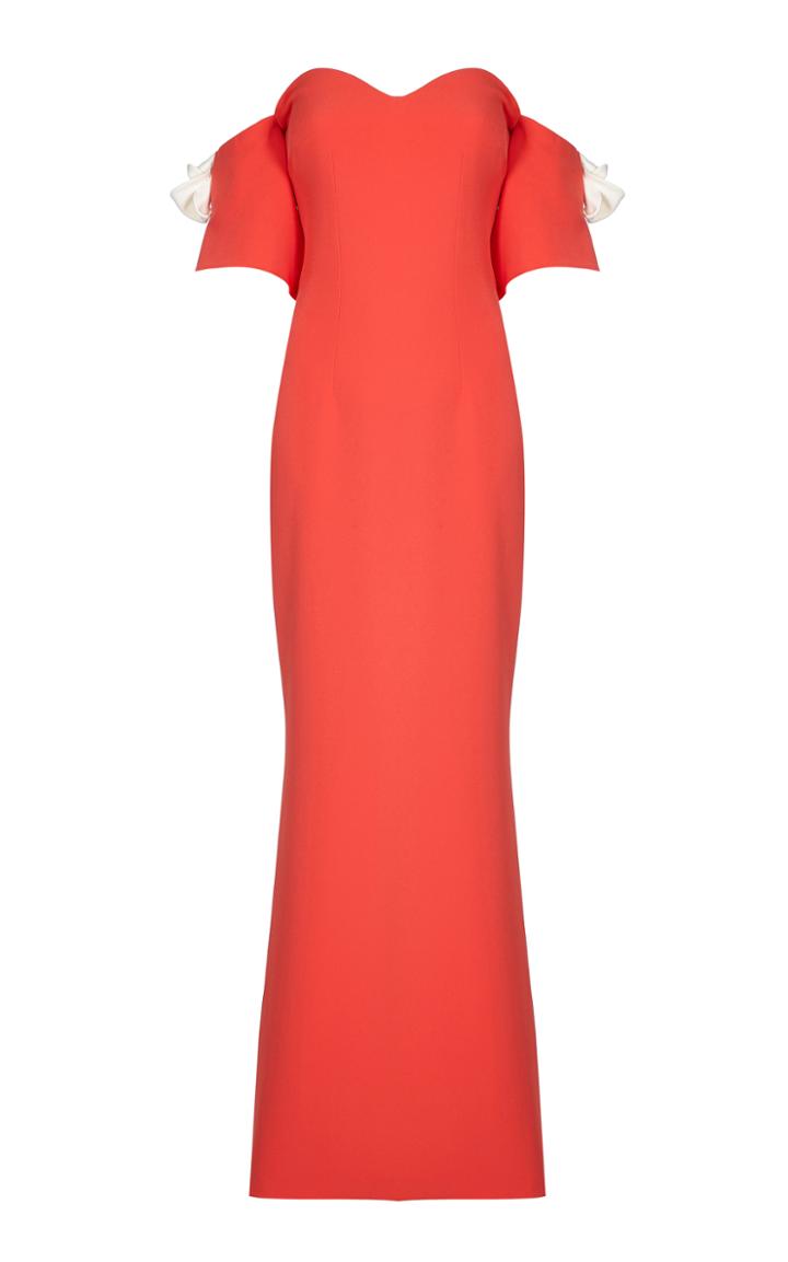 Safiyaa Bella Long Sweetheart Neckline Dress