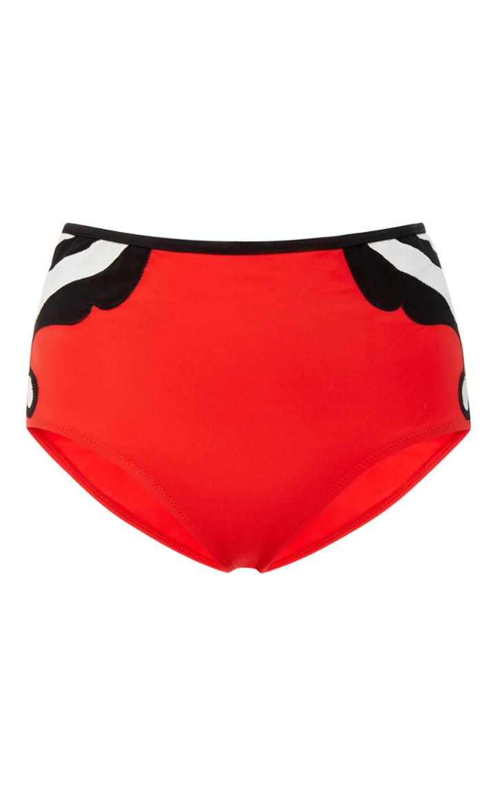 Morgan Lane Reese Butterfly High Waist Bikini Bottom
