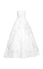 Carolina Herrera The Adeline Floral-embroidered Gown