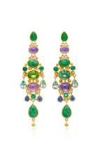 Mallary Marks Chandelier Imperial Jade Earrings