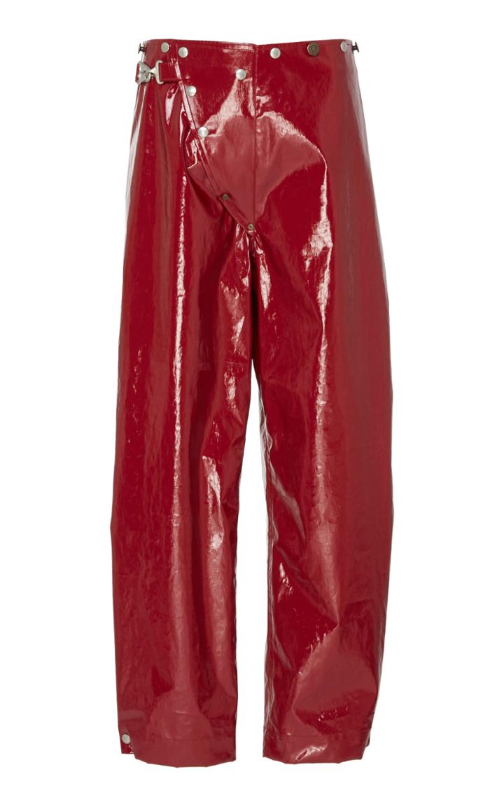 Tre By Natalie Ratabesi Elsa Coated Cotton Pants