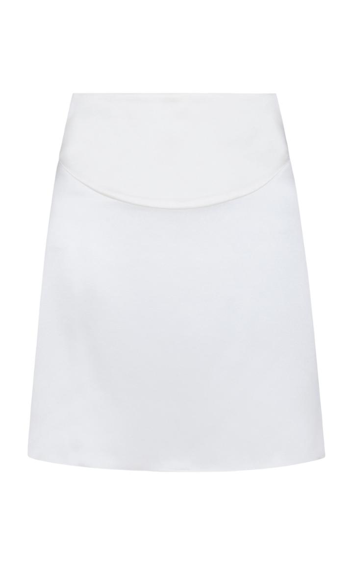 Adriana Iglesias Carla Silk Mini Skirt