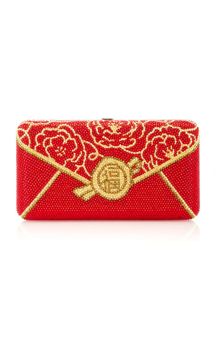 Judith Leiber Couture Airstream Hong Bao Clutch
