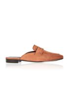 Bougeotte Brandy Suede Slippers
