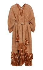 Ulla Johnson Mona Fringe Wool Poncho
