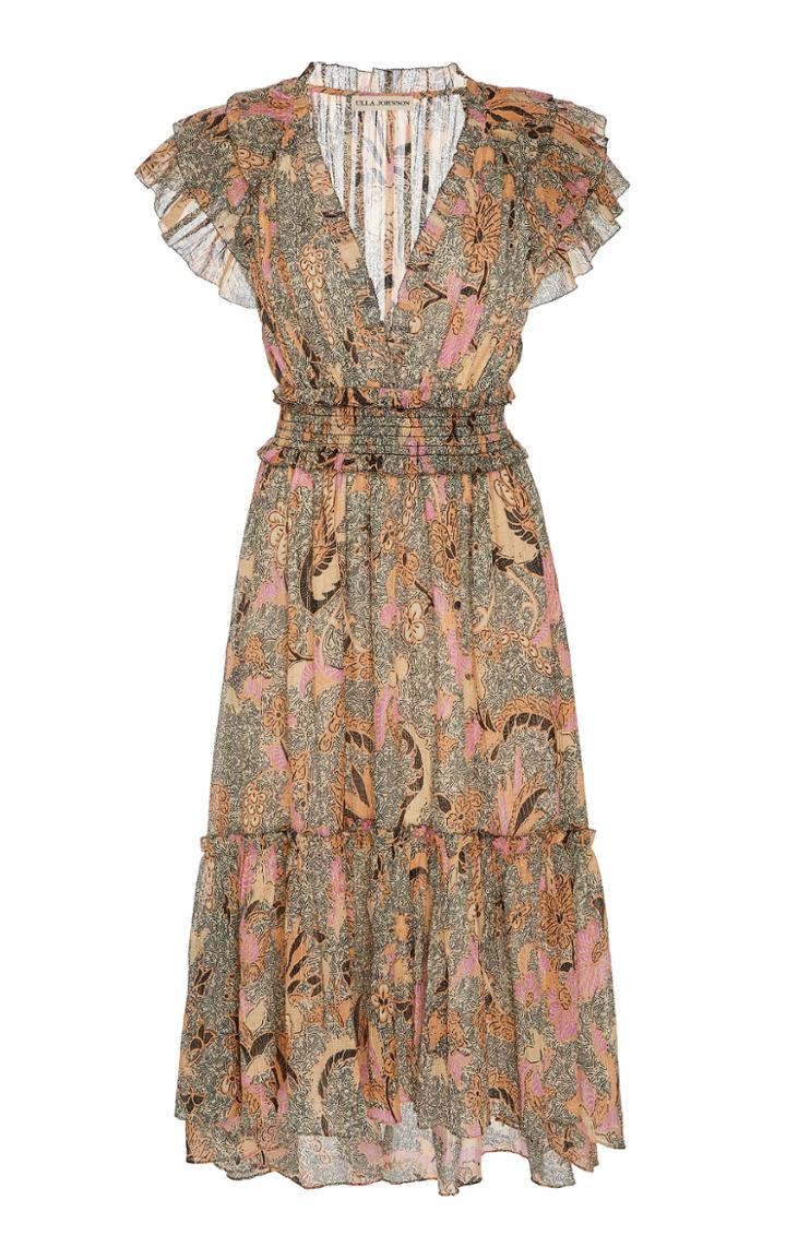 Ulla Johnson Cicley Cotton And Silk Blend Dress