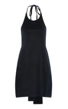 Moda Operandi Harris Tapper Wright Cotton-blend Velvet Mini Halter Dress
