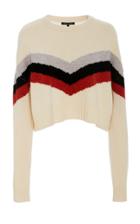 Marissa Webb Lukas Striped Wool-blend Ski Sweater