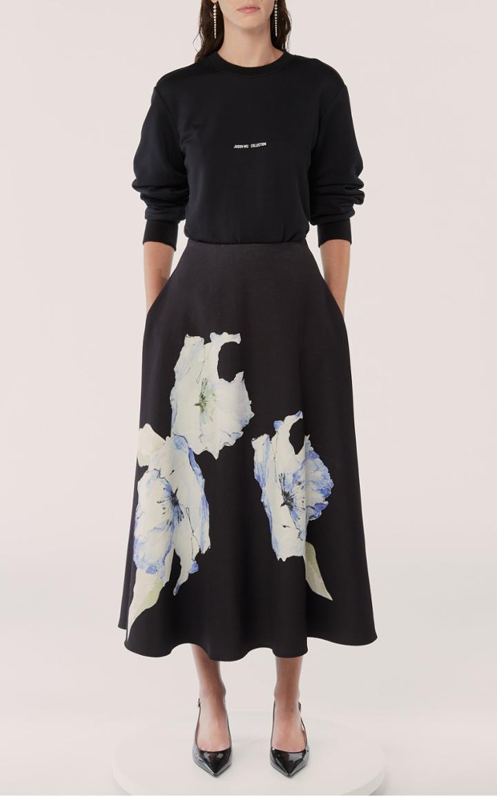 Moda Operandi Jason Wu Collection Logo-print Cotton Sweatshirt