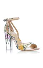 Monique Lhuillier Ava Floral Pump